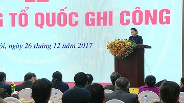 Tin Tức 24h: Chủ tịch Quốc hội dự Lễ trao bằng Tổ quốc ghi công