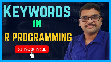 KEYWORDS IN R-PROGRAMMING || R PROGRAMMING || KEYWORDS