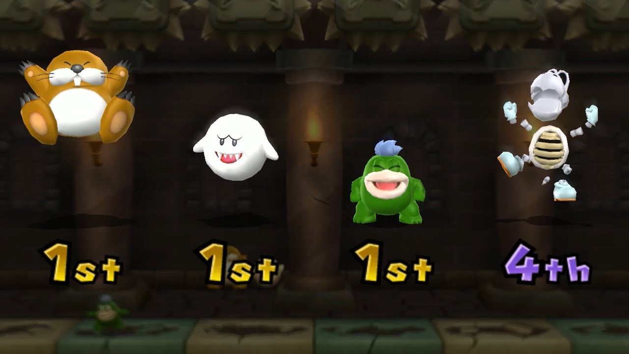 【マリオパーティ9 ミニゲーム】チョロプーvsテレサvsカロンvsガボン