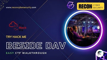 Beside DAV walkthrough | Tryhackme | Recon Cyber security