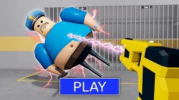 HARD MODE! Play with ITEMS! Barry Prison Run! Obby Roblox (first person #obby)