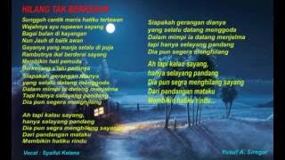 HILANG TAK BERKESAN - SYAIFUL KELANA