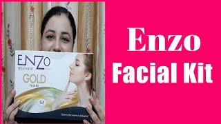 Enzo Gold Facial Kit | Gold Facial Kit | Enzo | Enzo Facial Kit | Facial Kit | Think Beauty Review