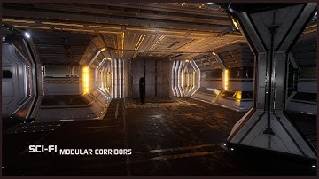 UE 5 Sci-fi Corridors Modulars