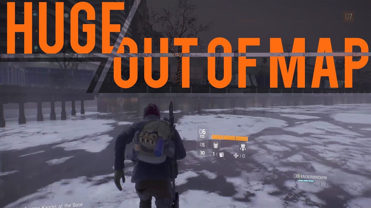 The Division "Out of the map glitch gameplay" Leaked DLC Expansion!