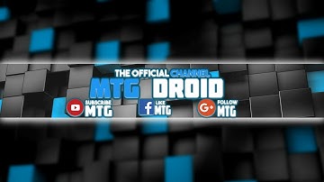 How to Make Awesome Youtube Channel Art on "ANDROID"