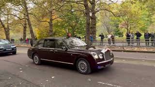 King Charles Spotted in His $13 Million Armored Bentley Limousine