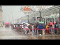 Heavy Rain London Walk, July 2021 ☔️ Waterloo to Covent Garden via London Eye [4K HDR]