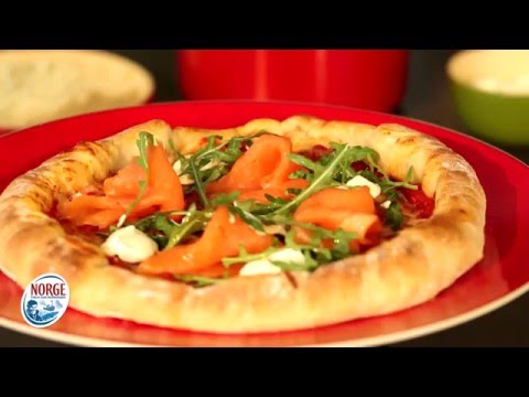 Video: Wie Man Räucherlachspizza Macht