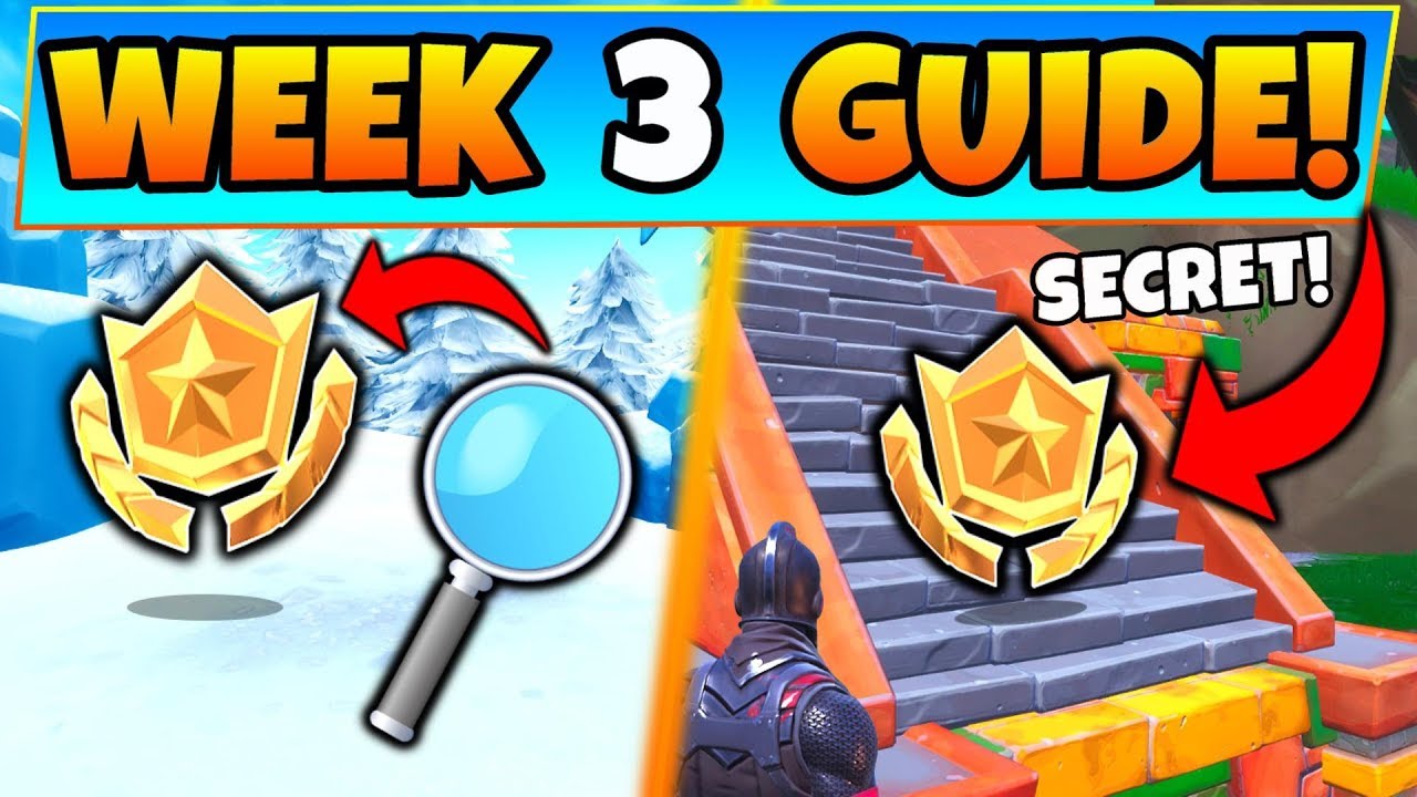 Fortnite Week 3 Challenges Guide Search Where The Magnifying - fortnite week 3 challenges guide search where the magnifying glass sits battle royale season 8