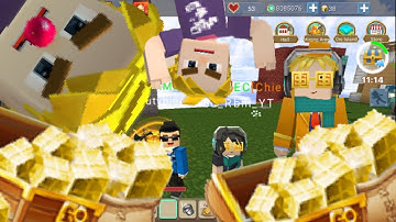 Blockman go skyblock new duplication glitch!!!! (2020/%100 working😱😱😁!!!)