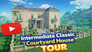 Intermediate Classic Courtyard House TOUR - Starsand Island screenshot 5