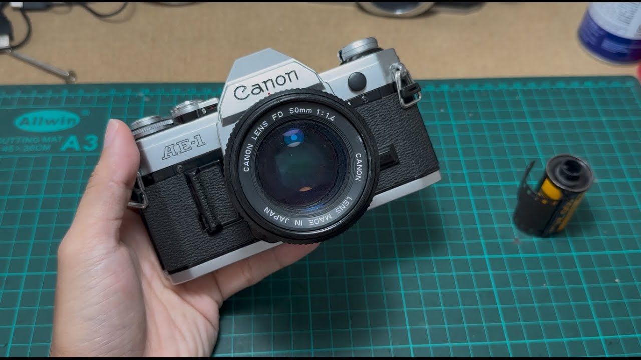 Canon AE1 Tutorial Video - YouTube