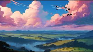 Twilight Valley: Lofi Harmony Among the Clouds
