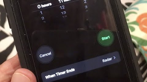 How to use the Timer in your clock app on your iPhone