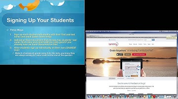 How To Use TurnItIn.com Part 1
