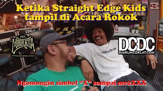 When Hardcore Kids on the TV show (STRAIGHT ANSWER at DCDC Musik Kita)