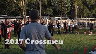 2017 Crossmen at reviewing stand/ DCI East warm up Allentown
