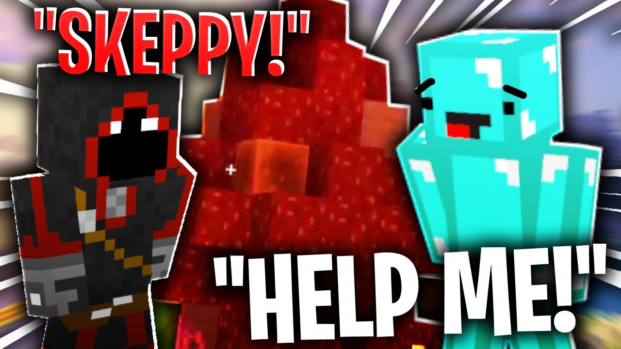 Skeppy GETS TRAPPED IN BADBOYHALO'S EGG and BREAKS IT!