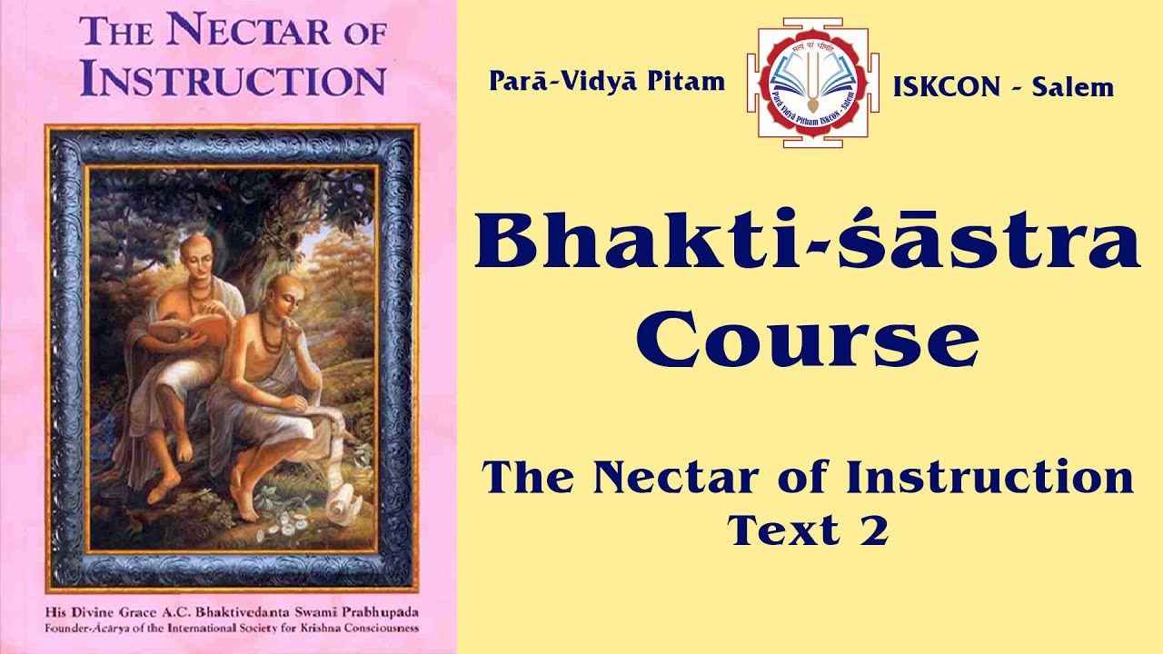 Nectar of Instruction - Text 2 Part 1 - YouTube