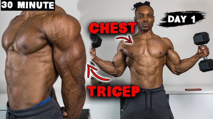 Dumbbell Chest Triceps Workout