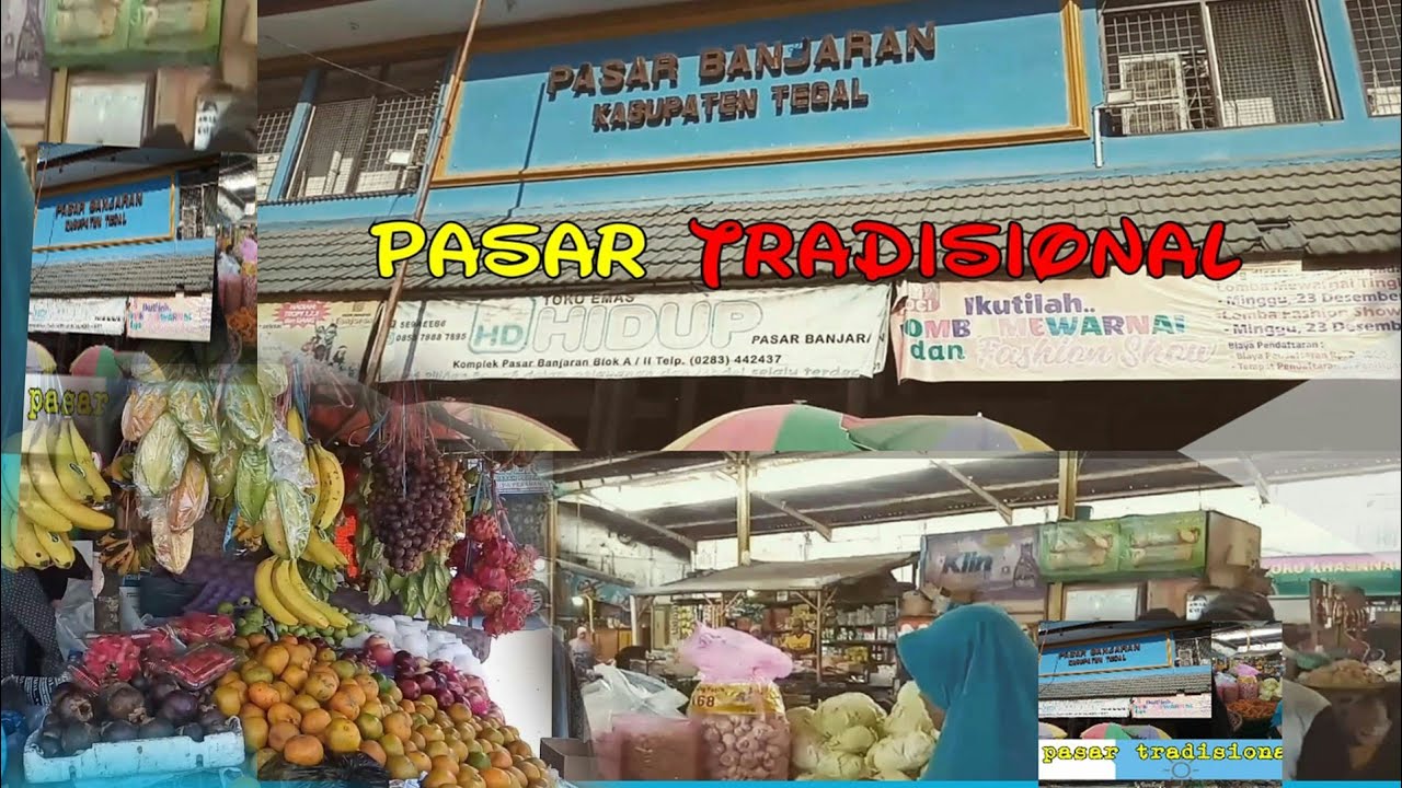 Pasar Banjaran Adiwerna tegal