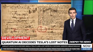 Google’s Quantum AI Analyzed Tesla’s Notes… What It Revealed Was Chilling