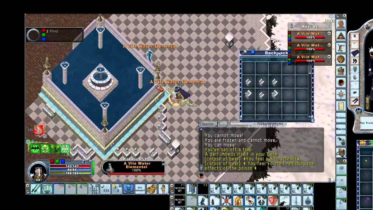 Ultima Online Shadow Guard the Fountain 1 player Duo YouTube