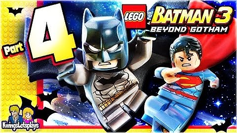 LEGO BATMAN 3 - Walkthrough Part 4 Space Suits You Sir!