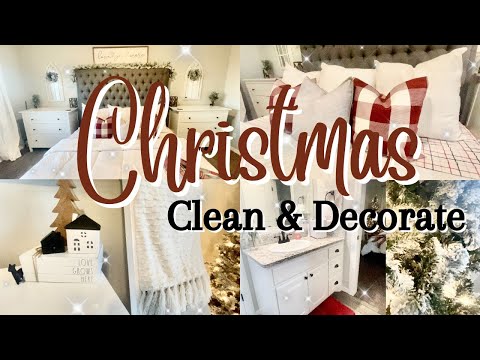 🎄 2021 CHRISTMAS CLEAN AND DECORATE WITH ME | CHRISTMAS DECORATING IDEAS | CLEANING MOTIVATION