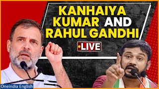 Rahul Gandhi and Kanhaiya Kumar LIVE in New Delhi | Lok Sabha Election 2024 | Oneindia News