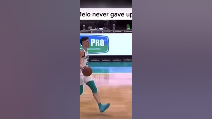 Melo plays until the final whistle