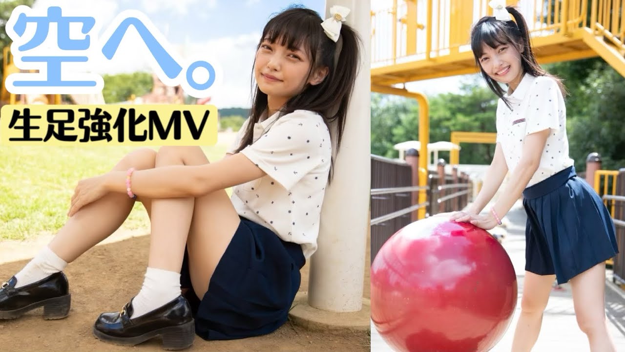 【生足強化MV】空へ。/松山あおい
