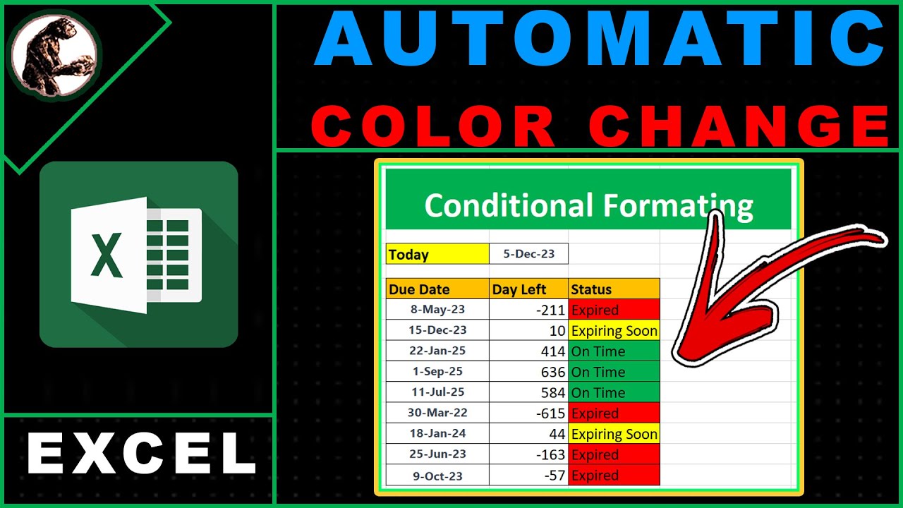 Conditional Formatting in Excel | How to Change Color Base on Condition ...