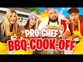 Pro Chef BBQ Cooking Challenge ft. Valkyrae, BrookeAB, Kris London