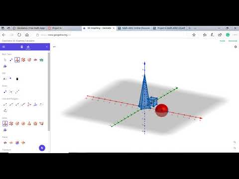 Using Geogebra 3D