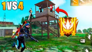 FINALMENTE VOLTEI A LIGA MESTRE JOGANDO SOLO VS SQUAD NA MINHA CONTA!! FREE FIRE MOBILE