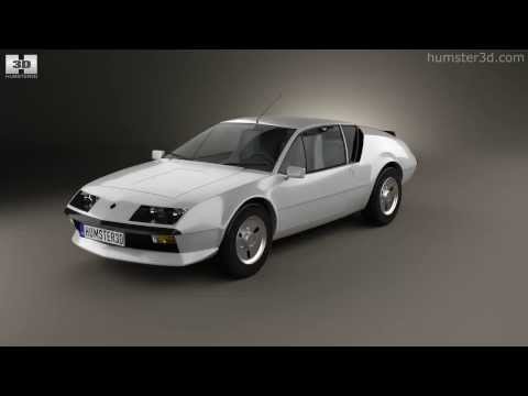 Renault Alpine A310 1976 3D model by 3DModels.org