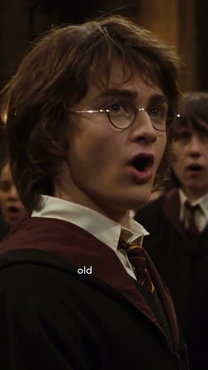 The Hogwarts Song deleted scene #HarryPotter #DeletedScene #Hogwarts