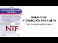 Todo lo que debes de saber de los Estados Financieros | Curso NIF | NIF A-3 y A-4