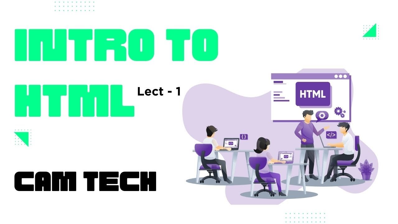 Intro To HTML: Getting Started with Web Development | HTML Basics ...