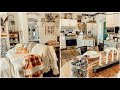 Extreme Budget Farmhouse Tour for Fall // Fall Decorating Ideas in a Stunning Mobile Home Cottage!