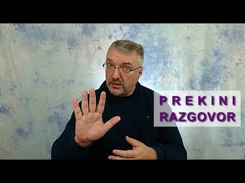 Video: Kako Završiti Razgovor