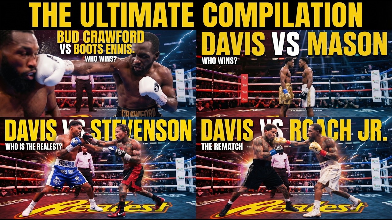 4 CRAZY FIGHTS BACK TO BACK 😳🥊 Tank, Crawford, Shakur & More (Full Fight Compilation)