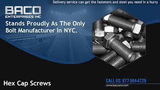 Hex Cap Screws From BACO Enterprises