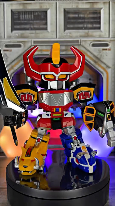 Action Toys Mighty Deformed Daizyujin! - Gattai! #zyuranger #mechas #powerrangers #fyp