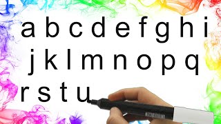 Aprenda a Escrever o Alfabeto com letras de FORMA minúsculas | Educativo  13 [136]