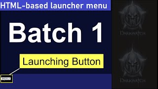 How to launch BATCH files and EXEs using a HTML button