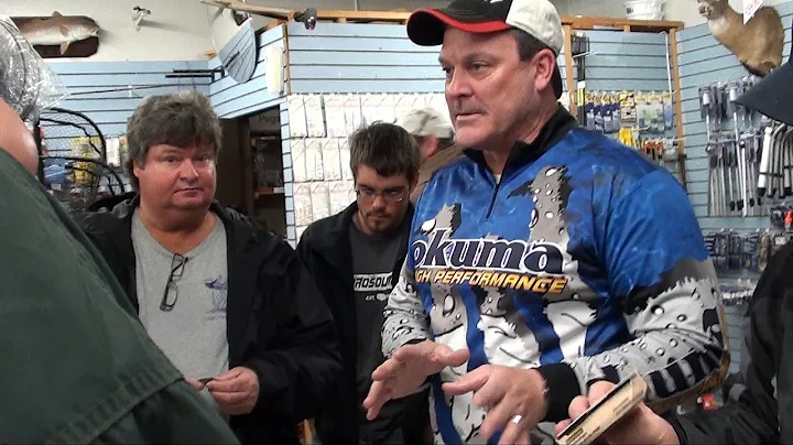 Fishing Pro Todd Steele.  "Walleye Jigging for low...