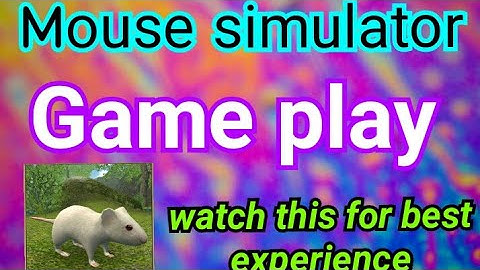 Mouse simulator GAME PLAY.